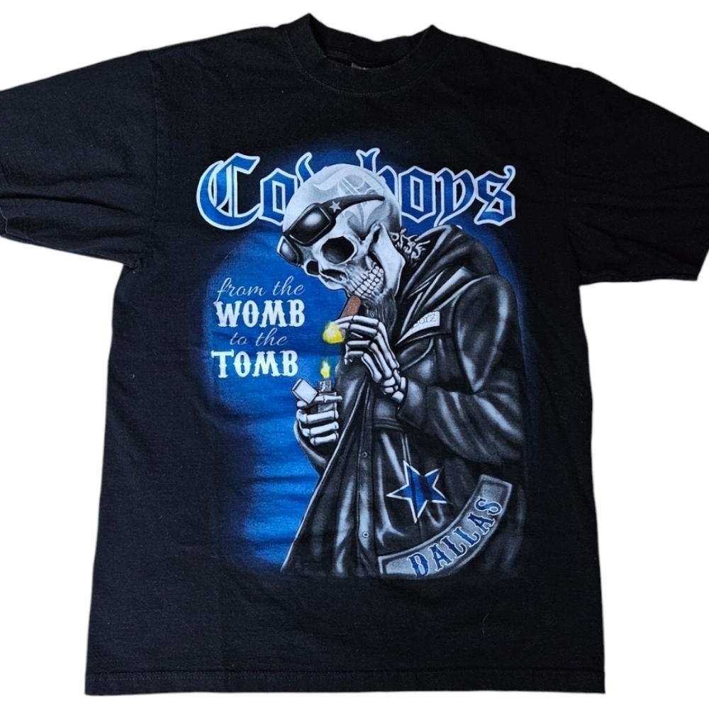 Dallas Cowboys Graphic T-shirt  NFL Football  Fan Womb to Tomb Size L​​​​​